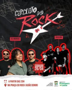 Secult realiza mais uma edição do Circuito do Rock neste sábado (26)